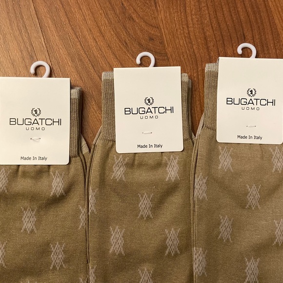 SOLD NWT 3-Pack Bugatchi Men’s Dress Socks - Picture 4 of 4
